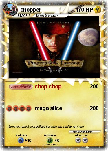 Pokemon chopper