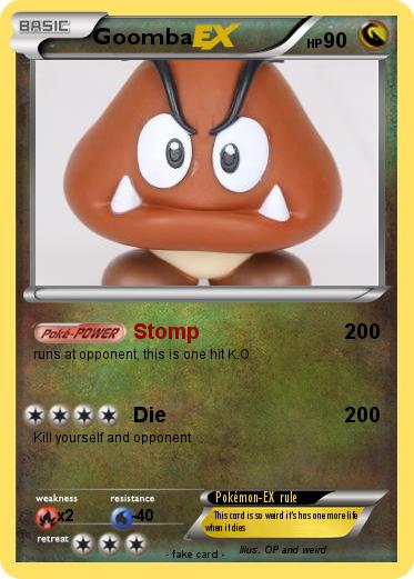 Pokemon Goomba