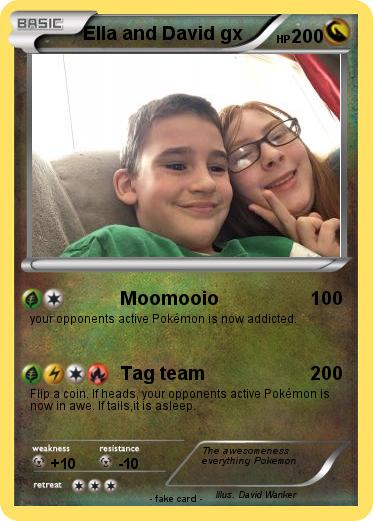 Pokemon Ella and David gx