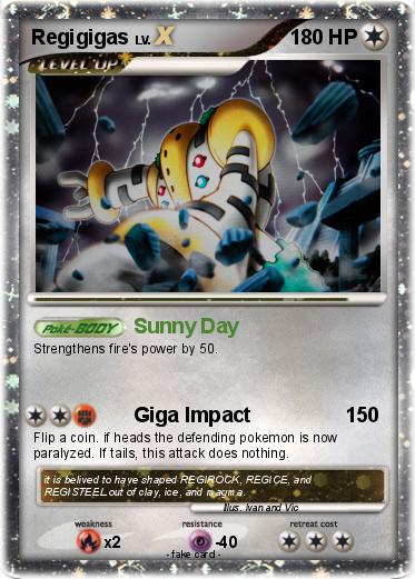 Pokemon Regigigas