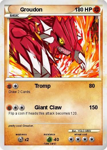 Pokemon Groudon
