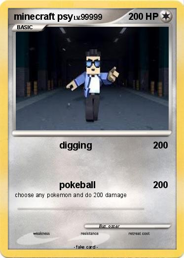 Pokemon minecraft psy