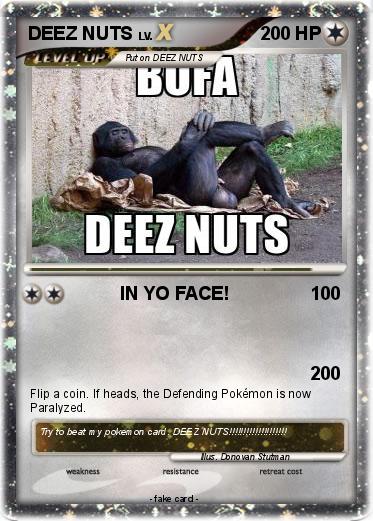 Pokemon DEEZ NUTS