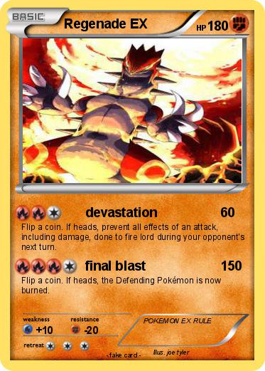 Pokemon Regenade EX