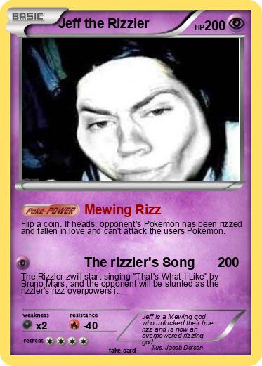 Pokemon Jeff the Rizzler