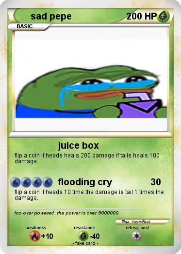 Pokemon sad pepe