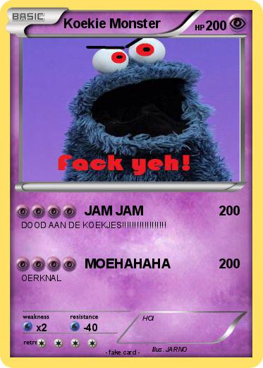 Pokemon Koekie Monster
