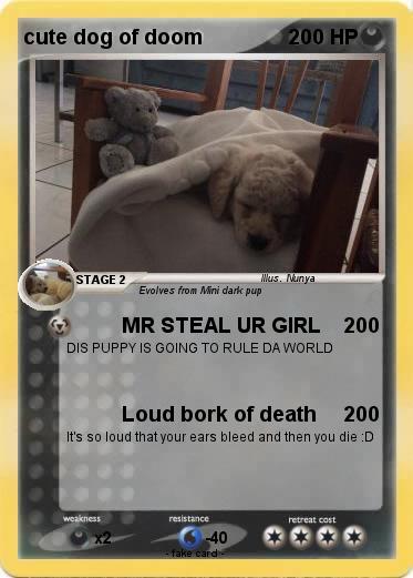 Pokemon cute dog of doom