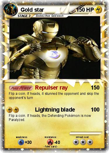 Pokemon Gold star