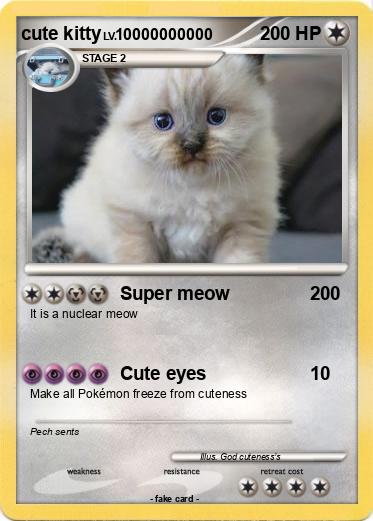 Pokemon cute kitty
