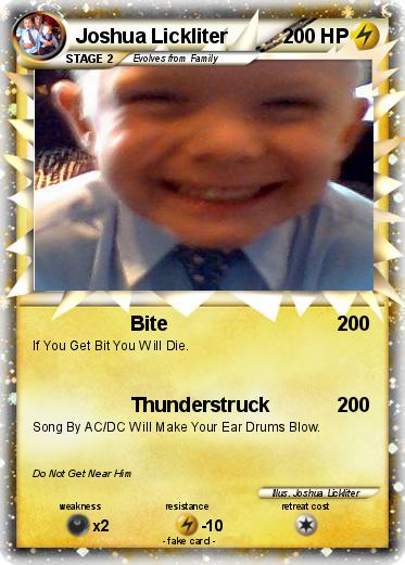 Pokemon Joshua Lickliter