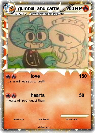 Pokemon gumball and carrie