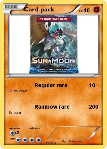 Pokemon Card pack