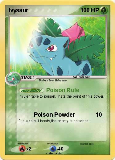 Pokemon Ivysaur