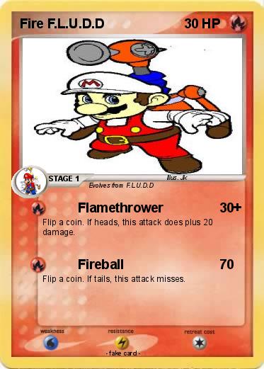 Pokemon Fire F.L.U.D.D