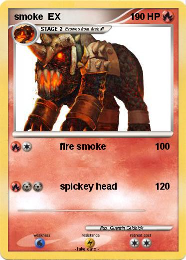 Pokemon smoke  EX