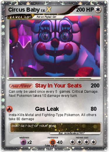 Pokemon Circus Baby