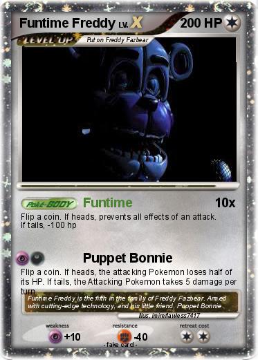 Pokemon Funtime Freddy
