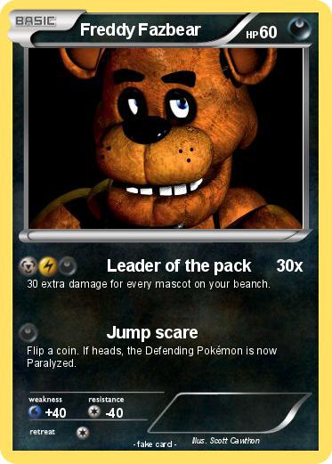 Pokemon Freddy Fazbear