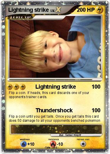 Pokemon Lightning strike