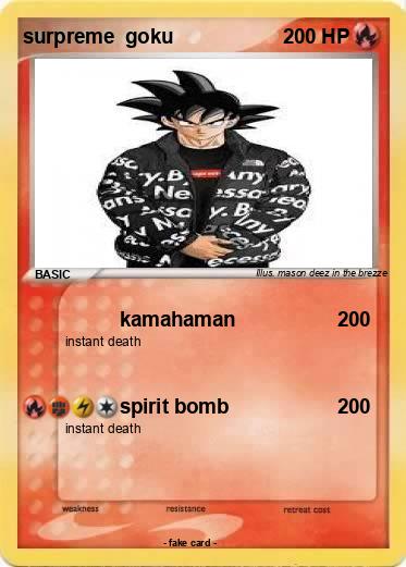 Pokemon surpreme  goku