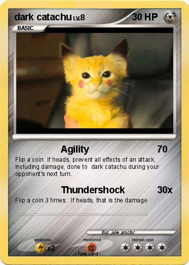 Pokemon dark catachu