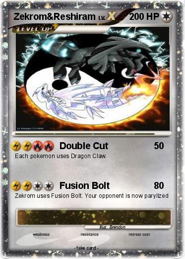 Pokemon Zekrom&Reshiram