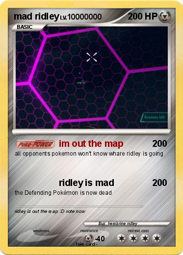 Pokemon mad ridley