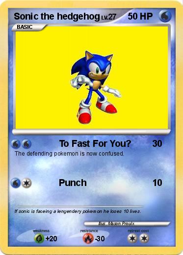 Pokemon Sonic the hedgehog
