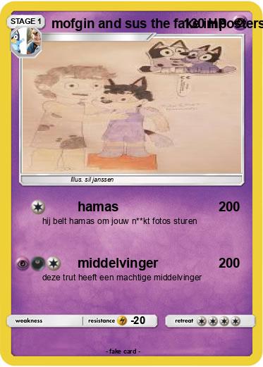 Pokemon mofgin and sus the fake imposters