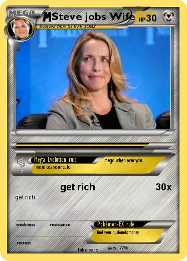 Pokemon Steve jobs Wife