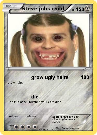 Pokemon Steve jobs child