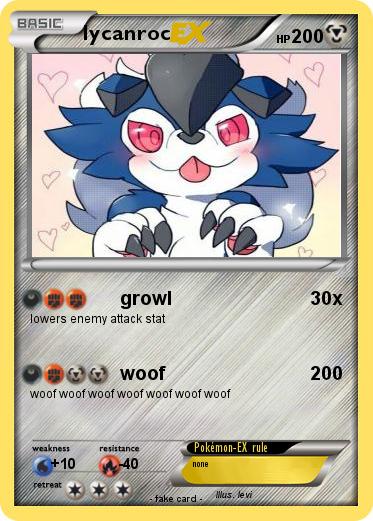Pokemon lycanroc
