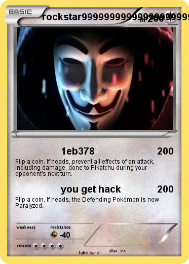 Pokemon rockstar999999999999999999999