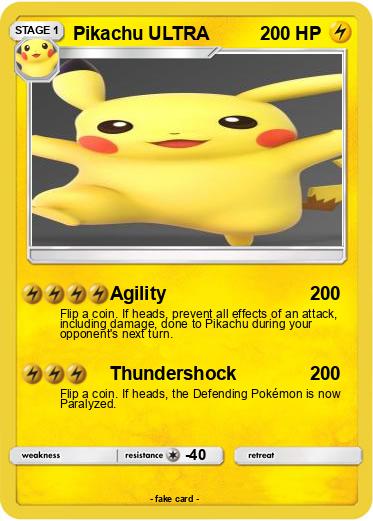 Pokemon Pikachu ULTRA