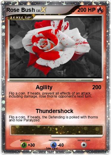 Pokemon Rose Bush