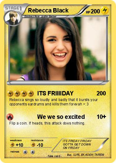 Pokemon Rebecca Black