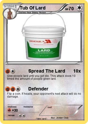 Pokemon Tub Of Lard