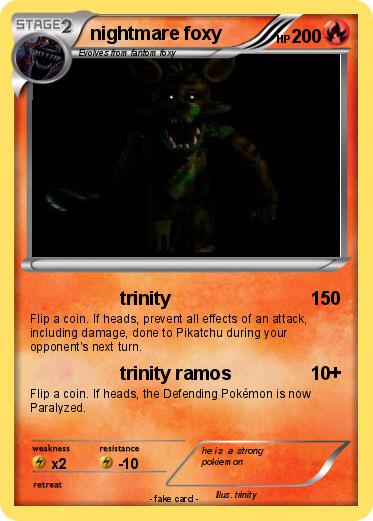 Pokemon nightmare foxy