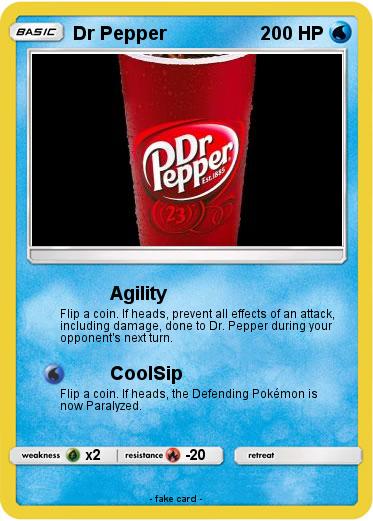 Pokemon Dr Pepper