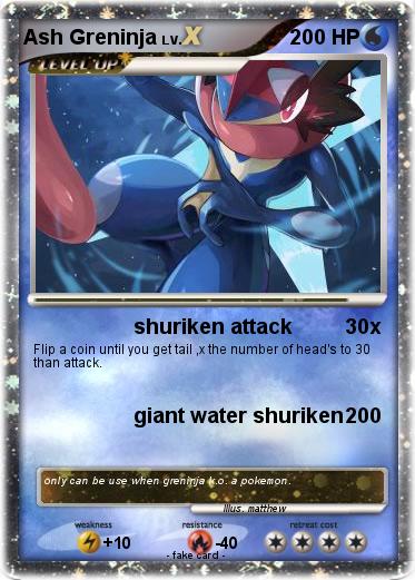 Pokemon Ash Greninja