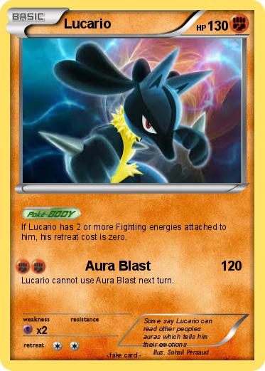 Pokemon Lucario