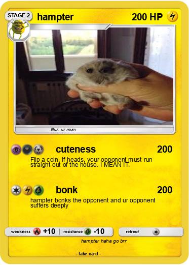 Pokemon hampter