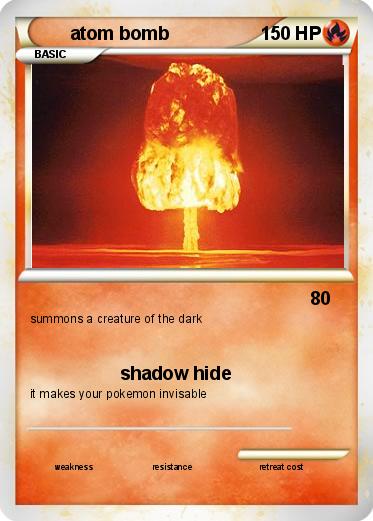Pokemon atom bomb