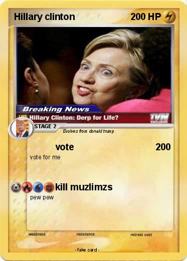 Pokemon Hillary clinton