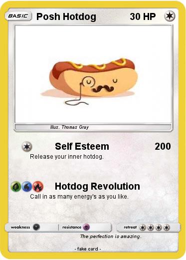 Pokemon Posh Hotdog