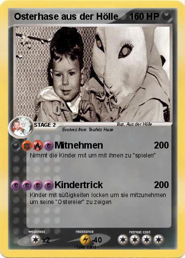 Pokemon Osterhase aus der Hölle