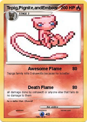 Pokemon Tepig,Pignite,andEmboar