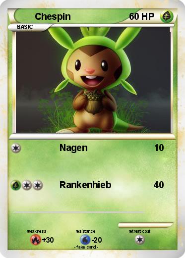 Pokemon Chespin