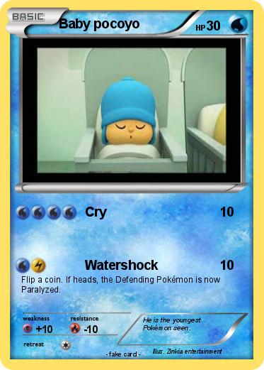 Pokemon Baby pocoyo